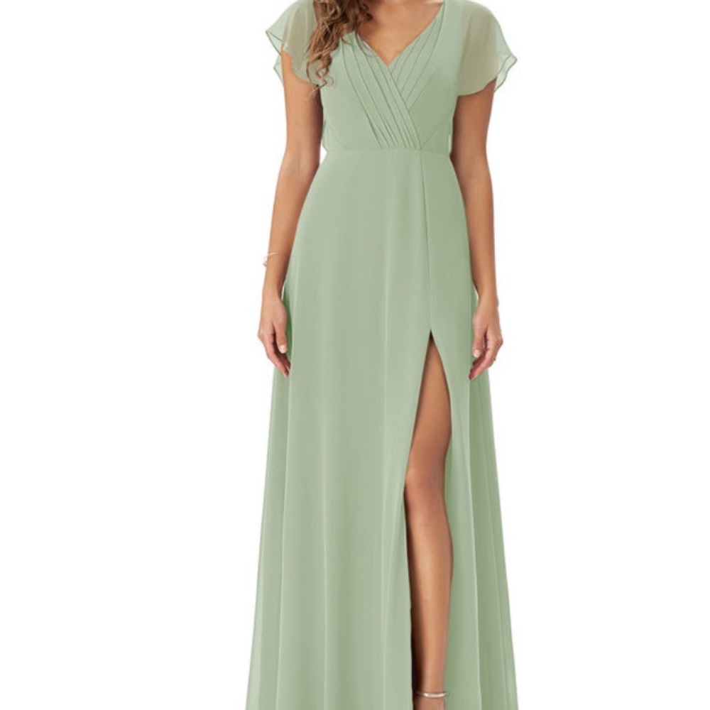 NWT Azazie Rylee Dusty Sage